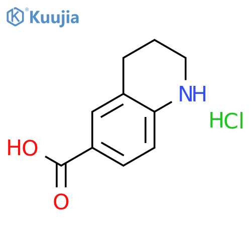 1,2,3,4-Tetrahydroquinoline-6-carboxylic Acid Hydrochloride structure