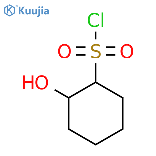 2-Hydroxycyclohexane-1-sulfonyl chloride structure