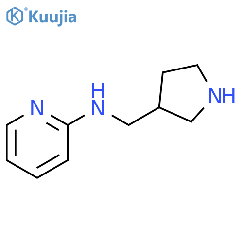 N-[(pyrrolidin-3-yl)methyl]pyridin-2-amine structure