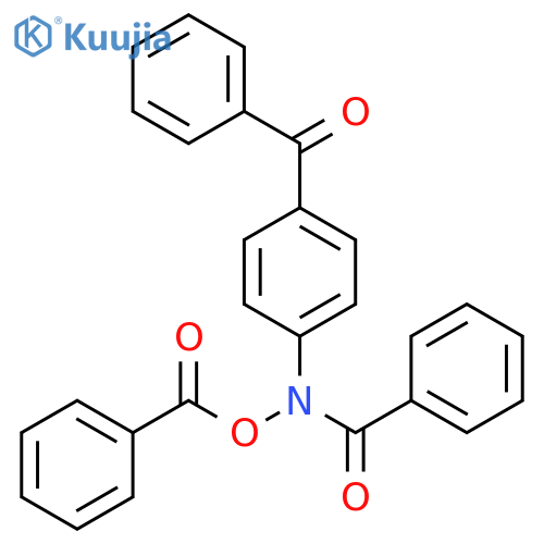 Benzoic acid, benzoyl(4-benzoylphenyl)azanyl ester structure