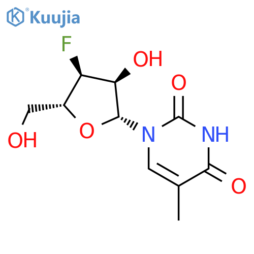 3'-Deoxy-3'-fluoro-5-Methyluridine structure