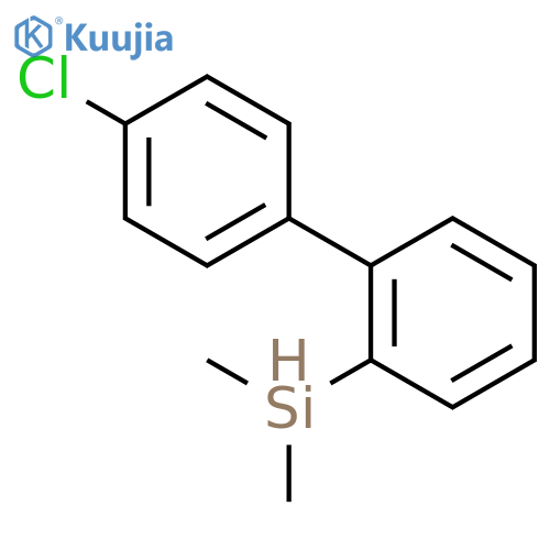 (4’,4-dichloro-1,1’-biphenyl-2-yl)dimethylsilane structure