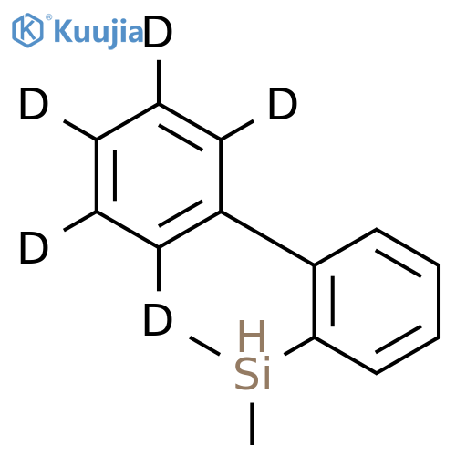 2-(dimethylsilyl)biphenyl-2',3',4',5',6'-d5 structure