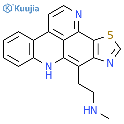8H-Pyrido[4,3,2-mn]thiazolo[5,4-b]acridine-9-ethanamine,N-methyl- structure