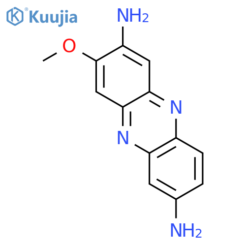 2,7-Phenazinediamine,3-methoxy- structure