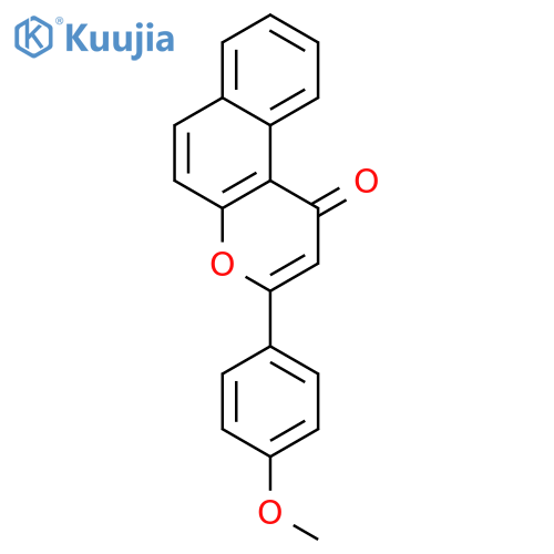 4'-Methoxy-5,6-benzoflavone structure