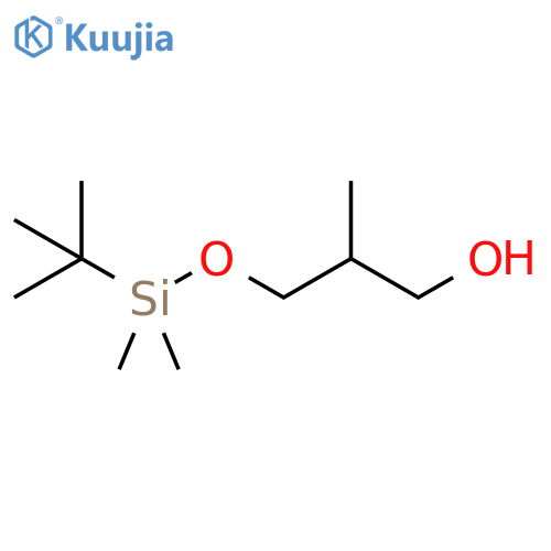 3-(tert-butyldimethylsilyl)oxy-2-methylpropan-1-ol structure