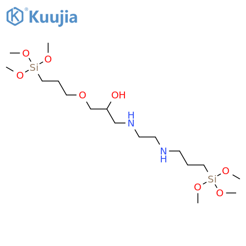 2,7,19-Trioxa-11,14-diaza-3,18-disilaeicosan-9-ol,3,3,18,18-tetramethoxy- structure