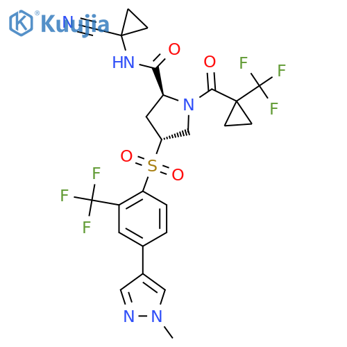 Petesicatib structure