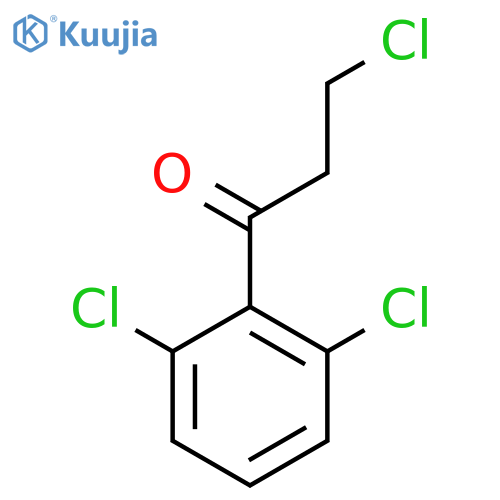 3,2',6'-Trichloropropiophenone structure