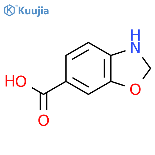 2,3-dihydro-1,3-benzoxazole-6-carboxylic acid structure