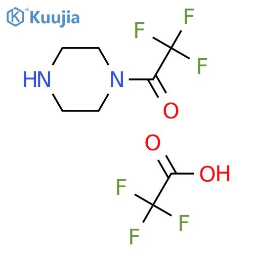 Trifluoroacetyl Piperazine 2,2,2-Trifluoroacetate structure