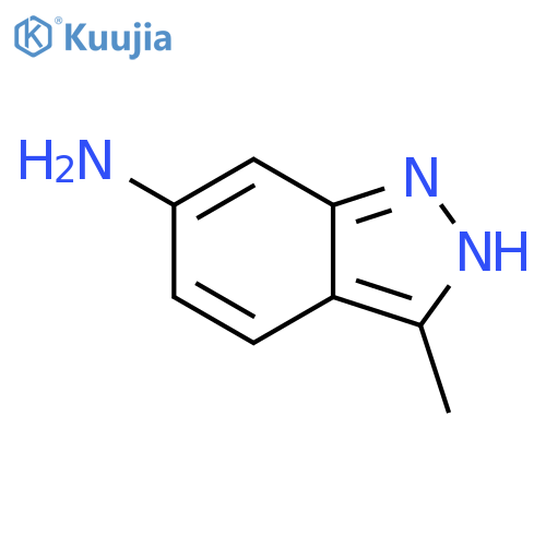 3-Methyl-2H-indazol-6-amine structure