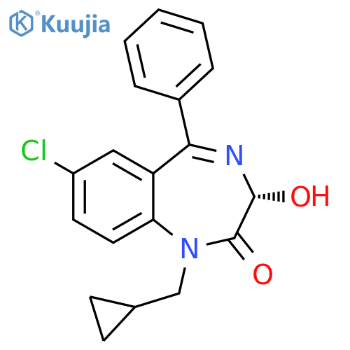 3-(R)-3-Hydroxyprazepam structure