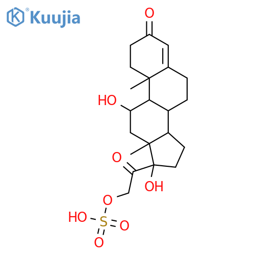 Cortisol-21-sulfate structure