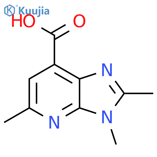 3H-Imidazo[4,5-b]pyridine-7-carboxylic acid, 2,3,5-trimethyl- structure