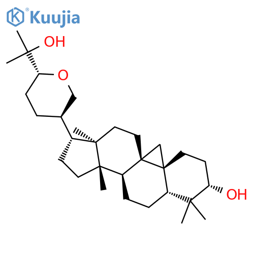 21,24-Epoxycycloartane-3,25-diol structure