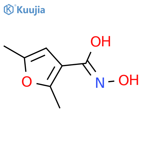 3-Furancarboxamide,N-hydroxy-2,5-dimethyl- structure
