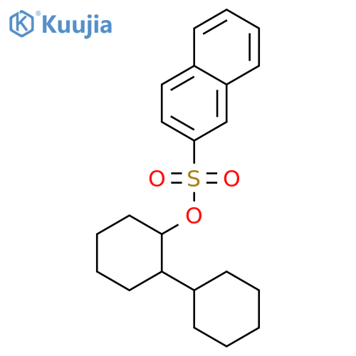[1,1'-Bi(cyclohexane)]-2-yl naphthalene-2-sulfonate structure