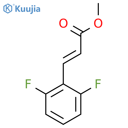 (E)-Methyl 3-(2,6-difluorophenyl)acrylate structure