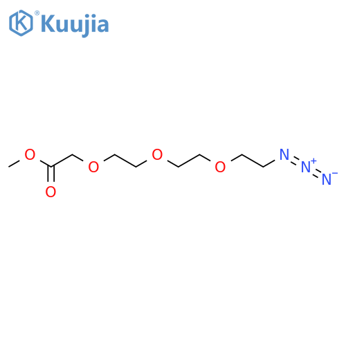 Azido-PEG3-CH2CO2Me structure