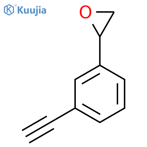 2-(3-Ethynylphenyl)oxirane structure