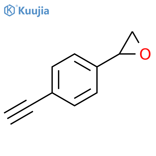2-(4-ethynylphenyl)oxirane structure