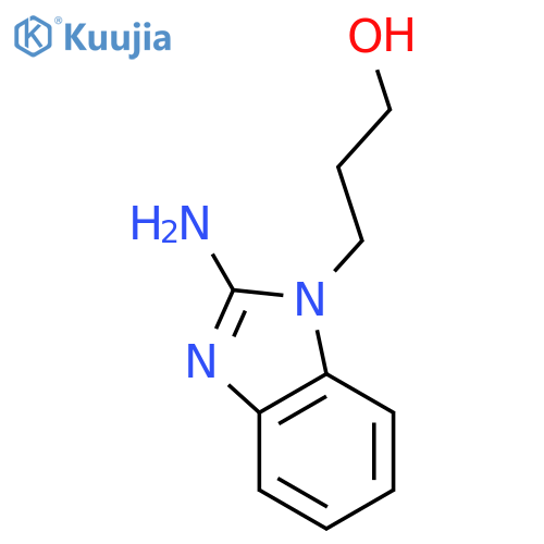 2-amino-1H-Benzimidazole-1-propanol structure