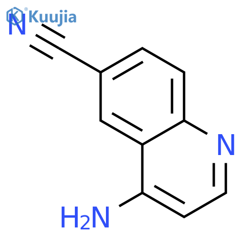 4-Aminoquinoline-6-carbonitrile structure