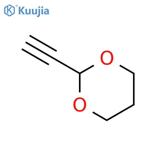 1,3-Dioxane, 2-ethynyl- structure