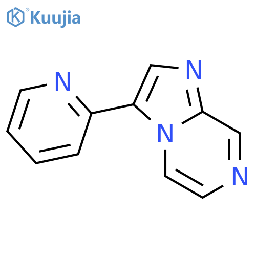 3-(2-pyridinyl)-Imidazo[1,2-a]pyrazine structure