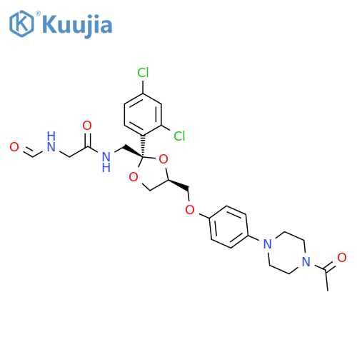 Ketoconazole-N-methylformamide structure
