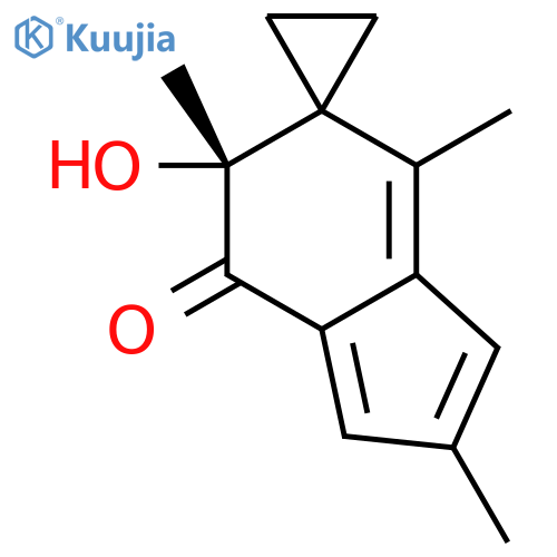 (-)-Acylfulvene structure