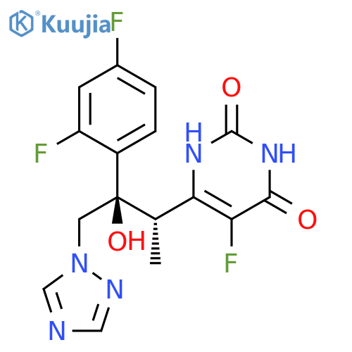 Dihydroxyvoriconazole structure