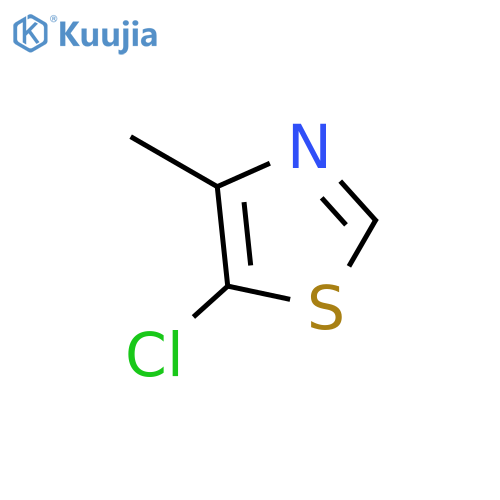 Thiazole,5-chloro-4-methyl- structure
