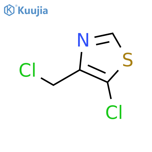 THIAZOLE, 5-CHLORO-4-(CHLOROMETHYL)- structure