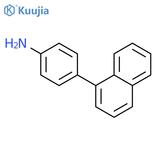 4-(Naphthalen-1-yl)aniline structure