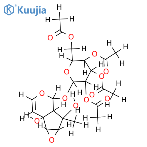 Tetra-Ac-Virginioside structure