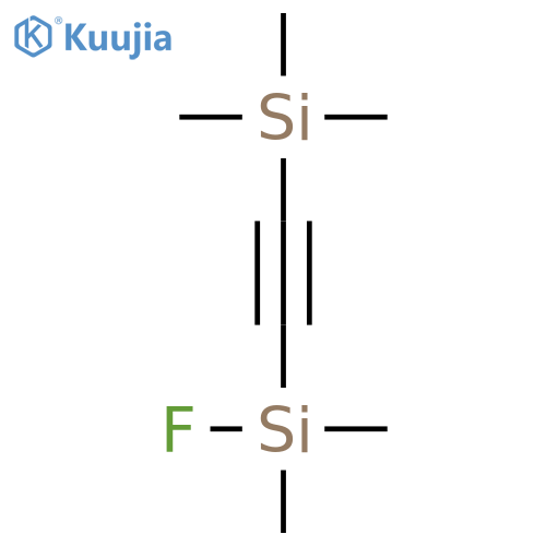 Silane, [(fluorodimethylsilyl)ethynyl]trimethyl- structure