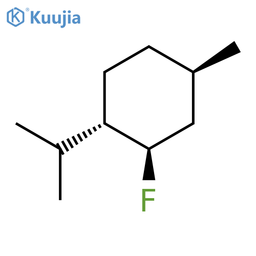 Cyclohexane, 2-fluoro-4-methyl-1-(1-methylethyl)-, (1S,2R,4R)- (9CI) structure