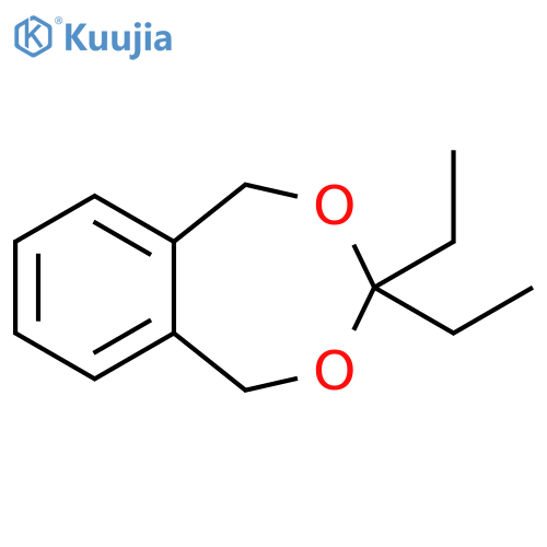 2,4-Benzodioxepin, 3,3-diethyl-1,5-dihydro- structure