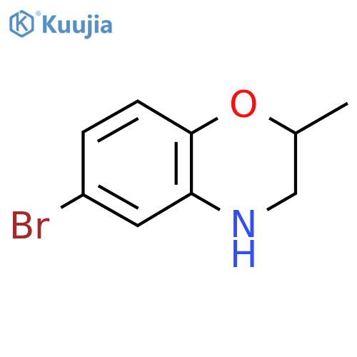 6-Bromo-2-Methyl-3,4-Dihydro-2h-1,4-Benzoxazine structure