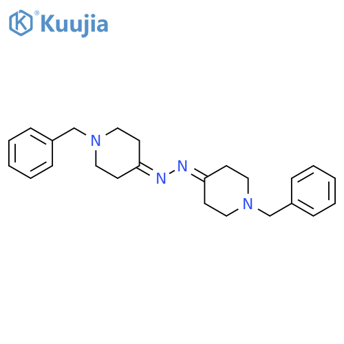 1-Benzyl-N-(1-benzylpiperidin-4-ylidene)aminopiperidin-4-imine structure