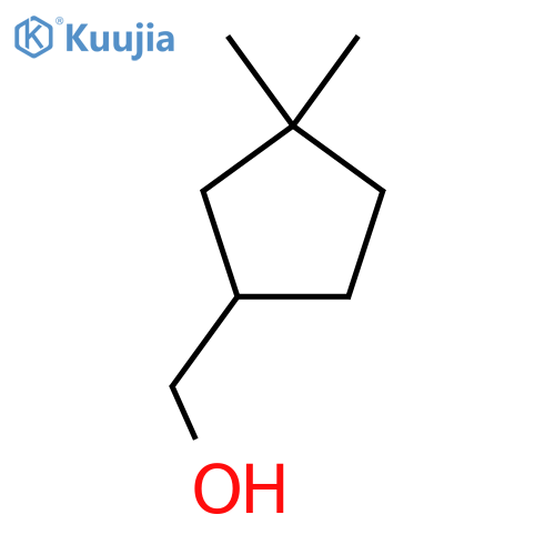 (3,3-Dimethylcyclopentyl)methanol structure