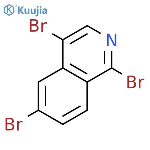 1,4,6-Tribromoisoquinoline structure
