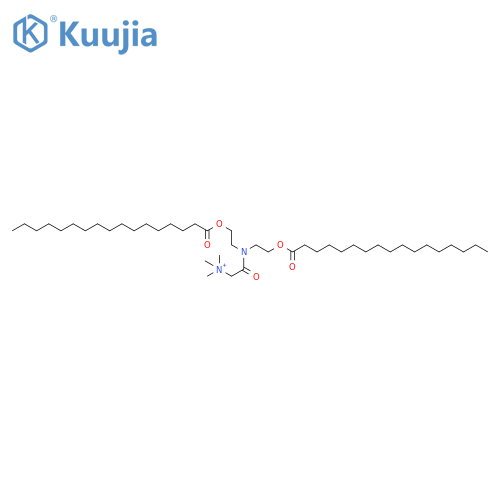 Ethanaminium,2-[bis[2-[(1-oxoheptadecyl)oxy]ethyl]amino]-N,N,N-trimethyl-2-oxo- structure
