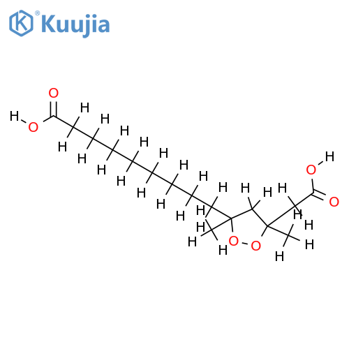 (3S,5R)-3,5-dimethyl-3,5-peroxytetradecanedioic acid structure