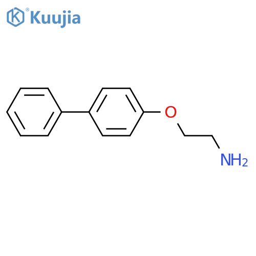 2-(4-phenylphenoxy)ethanamine structure
