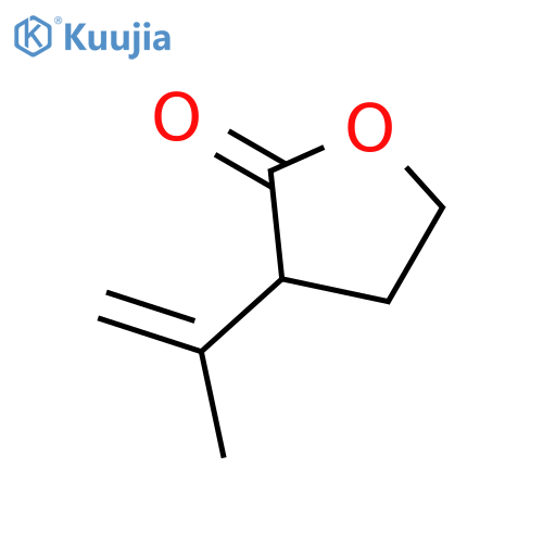 2(3H)-Furanone, dihydro-3-(1-methylethenyl)-, (±)- structure