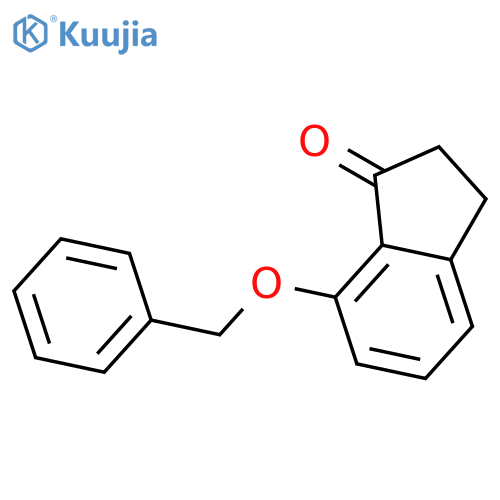 7-(Benzyloxy)-2,3-dihydro-1H-inden-1-one structure